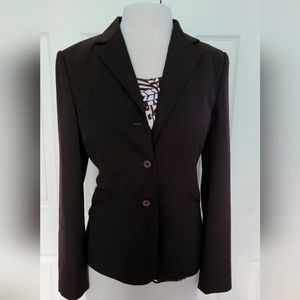 THE LIMITED Stretch Blazer Suit Jacket Brown